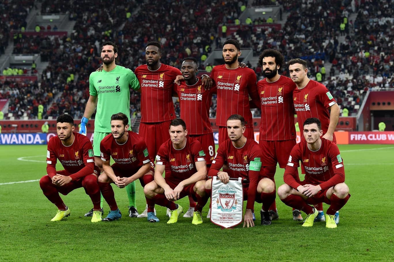 Đội hình mới nhất của Liverpool hiện nay